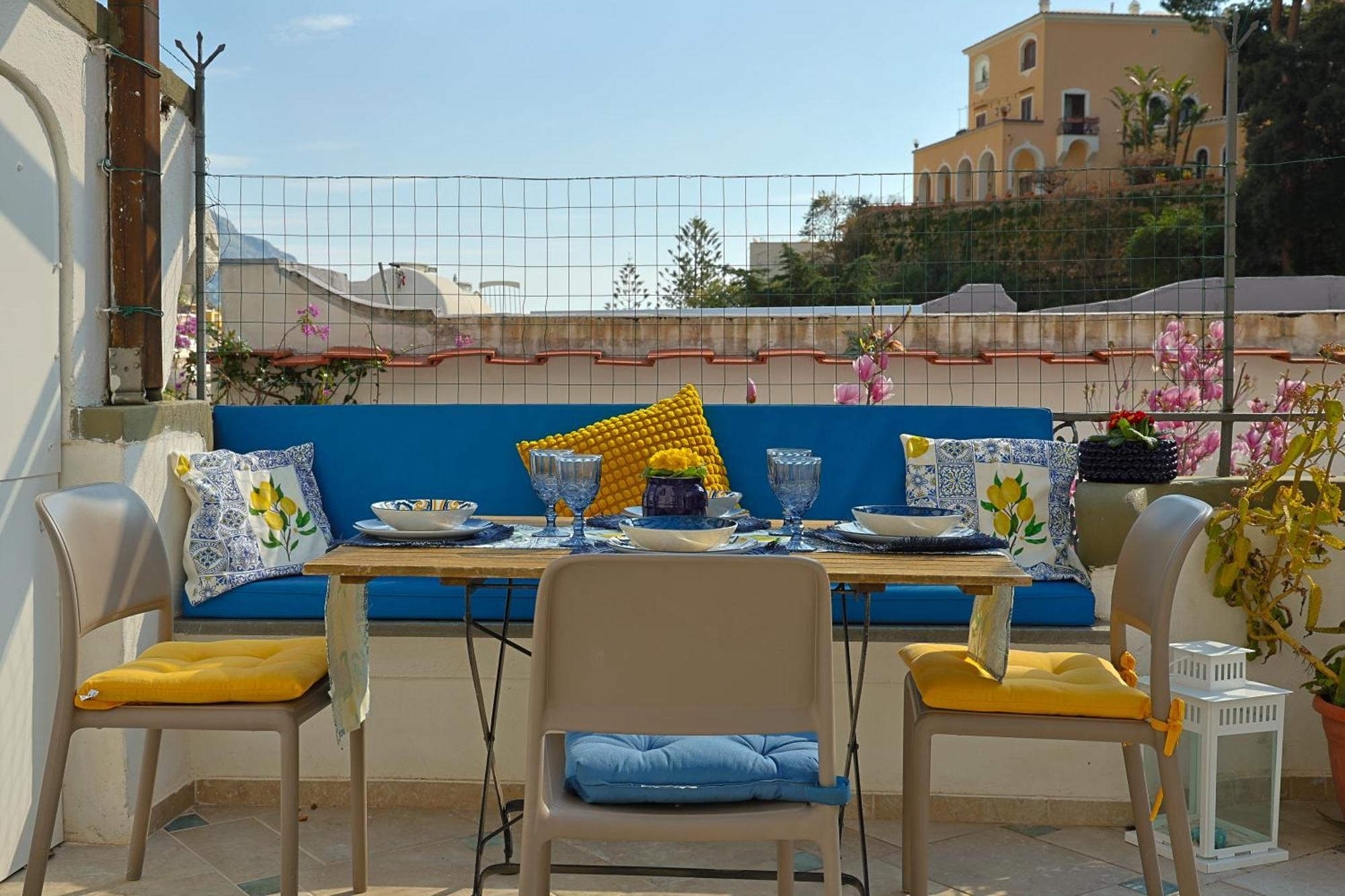 Casa Flavia Positano Center - 5 Minutes To Beach And 4 Air Conditioning Exteriér fotografie